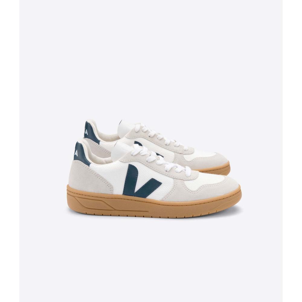 Αθλητικά Παπούτσια γυναικεια Veja V-10 B-MESH White/Beige | GR 637MQZ